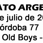 cintilla 67 Argentino de Mayores 2001