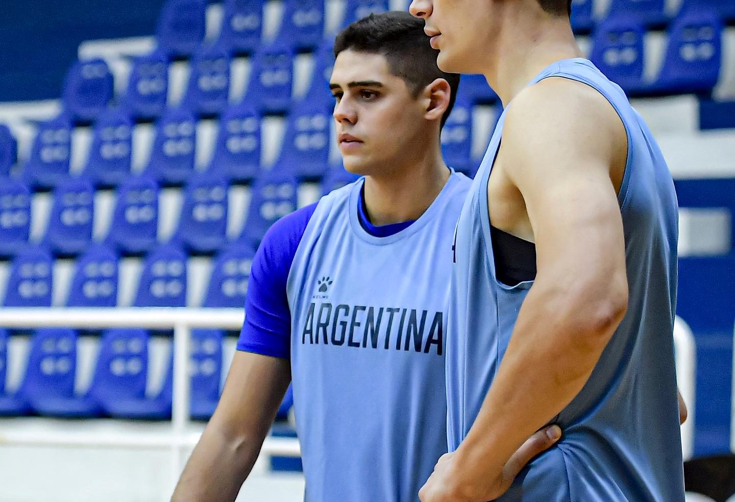 Matías Solanas entrena con la Selección Argentina ENTRE RIOS BASQUET