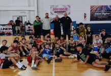 Entrenamiento de la Preselección Masculina de Mini