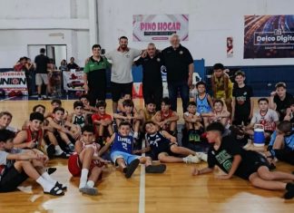 Entrenamiento de la Preselección Masculina de Mini